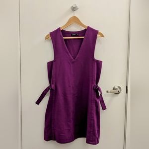 KATE SPADE SATURDAY wool jumper pinafore dress (sz S)